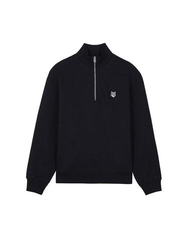 [메종 키츠네] FW26 남성 폭스헤드 반집업 맨투맨 PM00305KM0341 P199