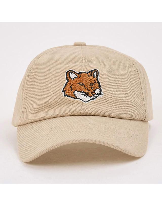 메종키츠네 [메종 키츠네] FW25 공용 폭스 헤드 캡 PM06100WW0096 0335 착용컷