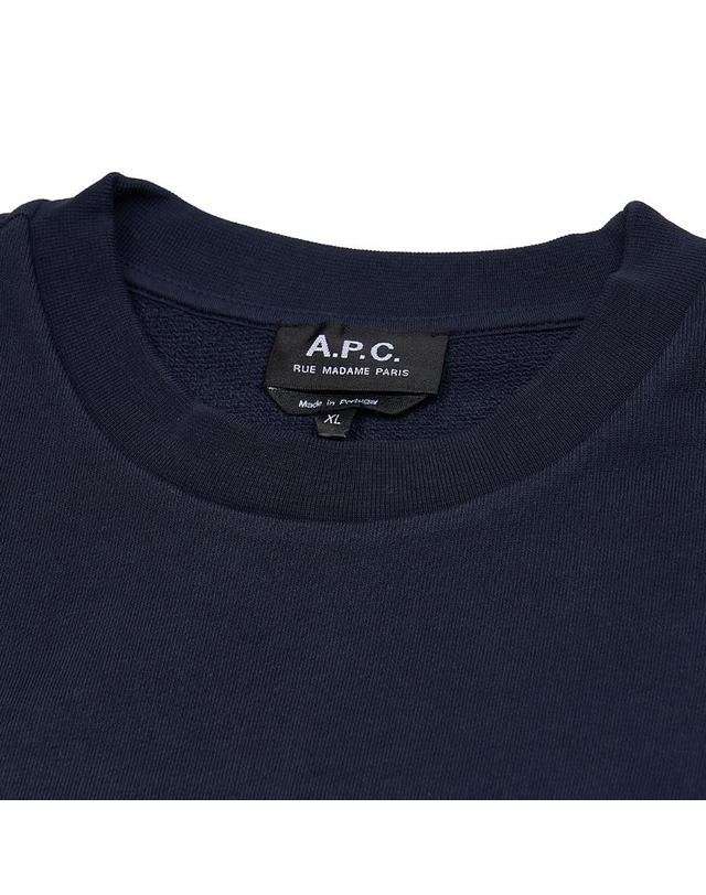 아페쎄 [APC] 엘리엇 로고 맨투맨 COFDX H27836 IAK 착용컷