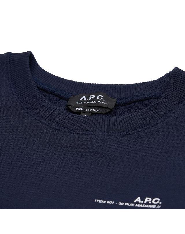 아페쎄 [APC] 여성 아이템 로고 스웨트셔츠 COEAS F27663 IAK 착용컷