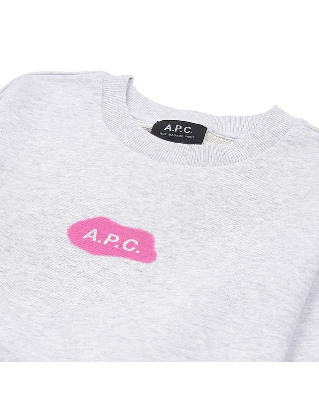 아페쎄 [APC] 여성 시빌레 코튼 맨투맨 COEIP F27827 PLB 착용컷