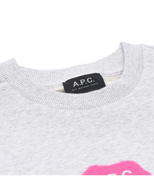 아페쎄 [APC] 여성 시빌레 코튼 맨투맨 COEIP F27827 PLB 착용컷