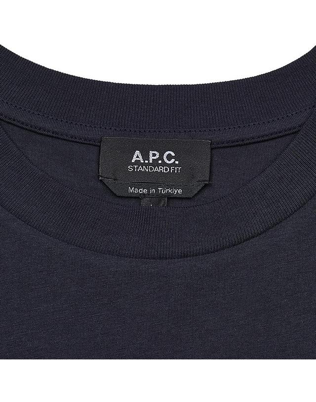 아페쎄 [APC] SS25 공용 VPC 로고 티셔츠 COHBM M26384 TIQ 착용컷