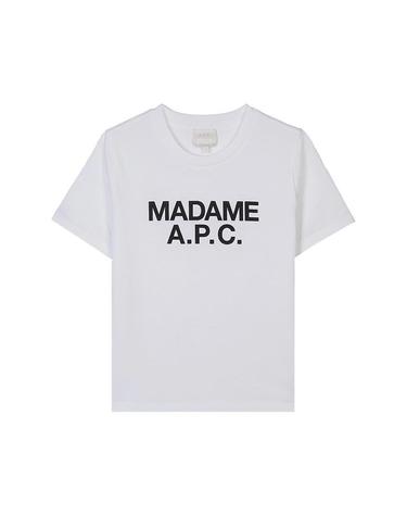 [APC] SS26 여성 마담 크롭 티셔츠 COHBW F26559 AAB