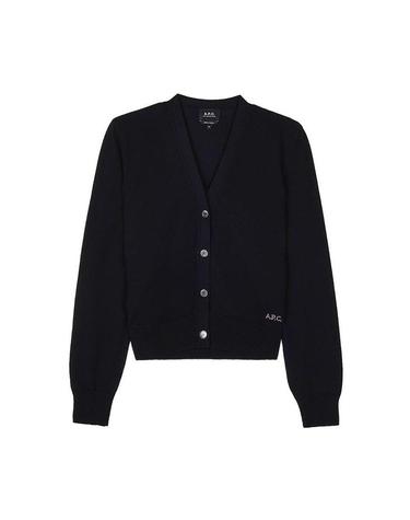 [APC] SS26 여성 브이넥 가디건 COEZJ F22330 LZZ