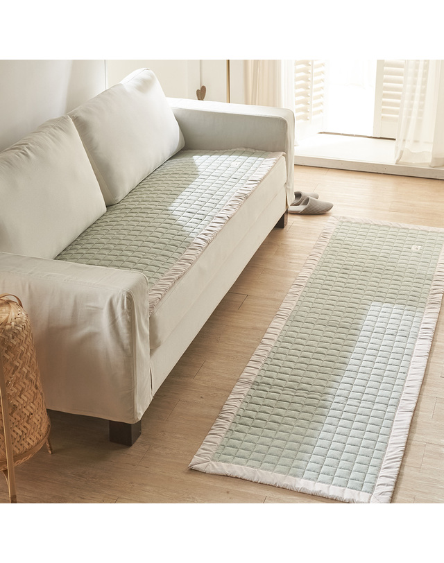 이솔홈 이솔홈 도즈 먼지없는 사계절 쇼파패드 소파패드 3size/2colors 착용컷
