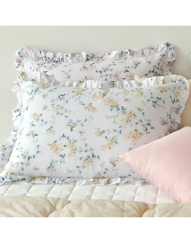 이솔홈 이솔홈 샤이니 아사 콜라겐 베개커버 50X70 착용컷
