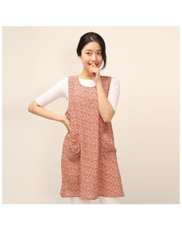 이솔홈 로렌 쉬폰 원피스 앞치마