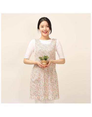 이솔홈 샤론 쉬폰 원피스 앞치마