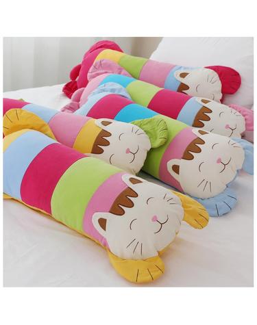 [이솔홈] 냥이 롱베개 도레이구름솜 포함 (30x70)