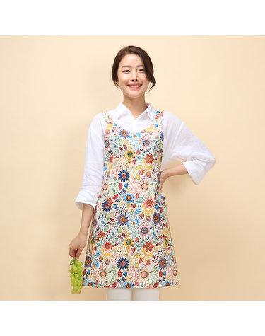 이솔홈 설유화 방수 앞치마