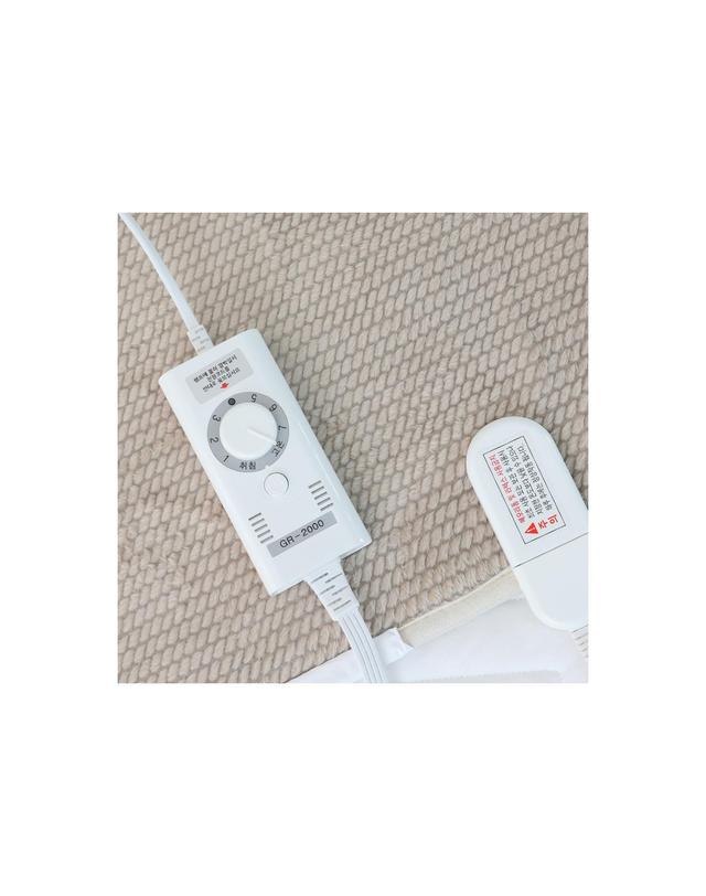 이솔홈 이솔홈 전자파없는 세탁가능 전기요 EMF 도브 더블 전기매트 착용컷