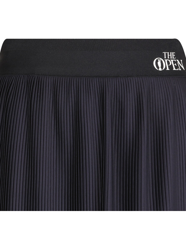 레노마 골프 THE OPEN 여성 로고 밴딩 잔주름 큐롯 RWPCL6591-925 착용컷