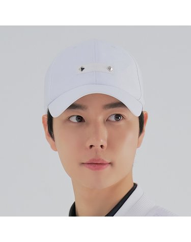남성 가죽 패치 캡모자 RMACM2809-100