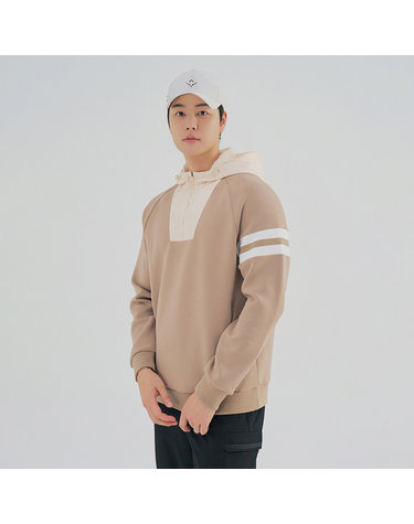남성 패딩 우븐 후드 티셔츠 RMTHM3173-511