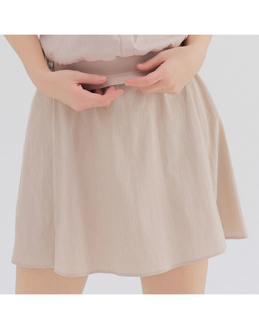여성 밴딩 잔주름 플레어 큐롯 RWPCN6563-508