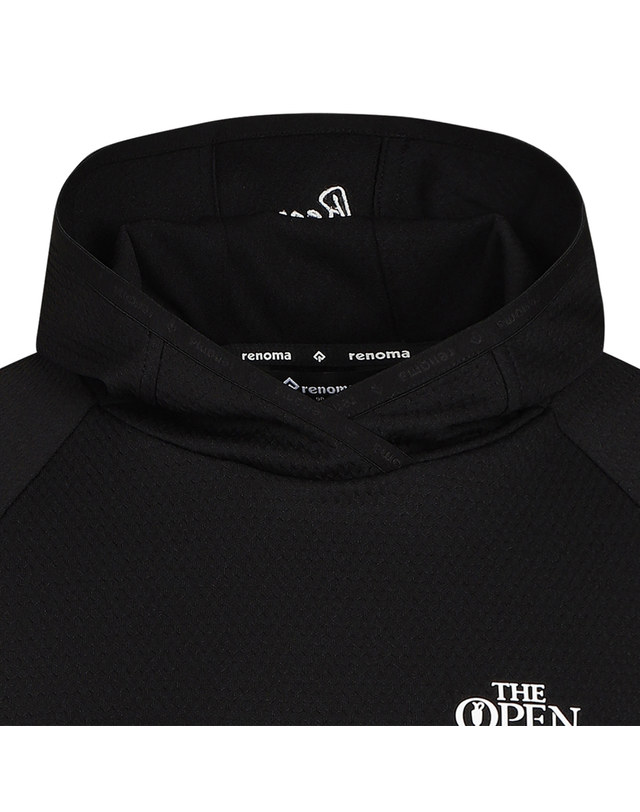 레노마 골프 THE OPEN 여성 조직감 후드 티셔츠 RWTHO7102-199 착용컷