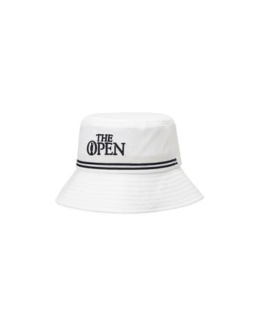 26SS THE OPEN 여성 배색 포인트 버킷햇 RWAC65806-100