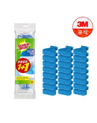 크린스틱 변기청소 리필24입(6+6입구성)