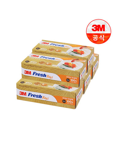 [3M]후레쉬 위생백(미니) 100매(17x25cm) 5개세트