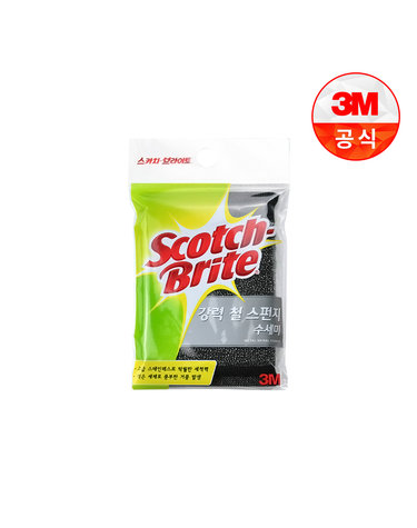 [3M]탄냄비/눌은냄비용 철 스펀지 수세미