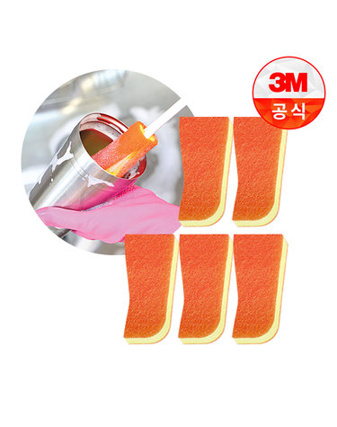 [3M]보틀 수세미용 리필(1입)_스테인레스용 5개