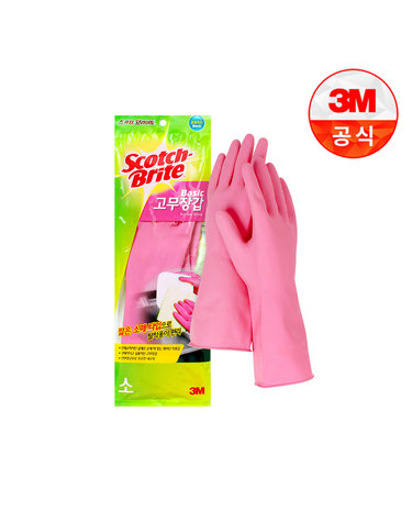 [3M]베이직 고무장갑(소)