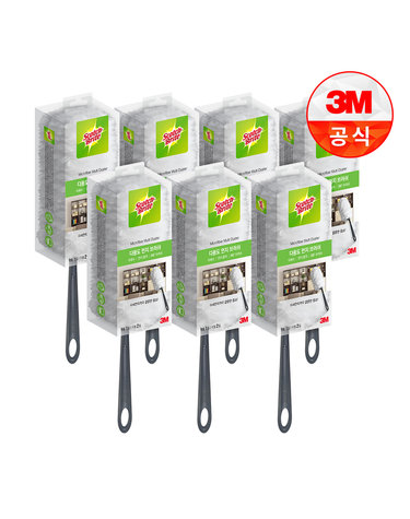 [3M]뉴 다용도 먼지떨이/브러쉬 핸들 + 리필 2입 X 7개