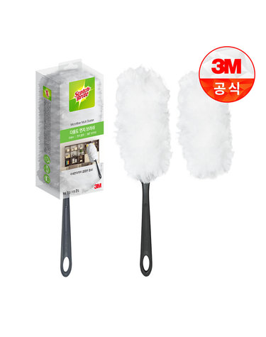 [3M]뉴 다용도 먼지떨이/브러쉬 핸들 + 리필 2입