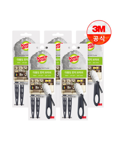 [3M]뉴 다용도 먼지떨이/브러쉬 핸들 + 리필 1입 X 5개