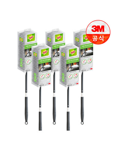 [3M]뉴 다용도 먼지떨이/브러쉬 롱핸들 + 리필 2입 X 5개