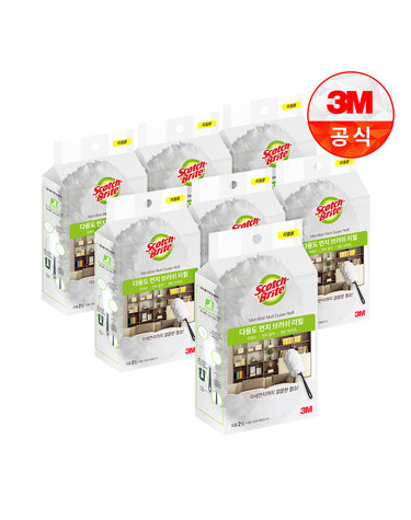 [3M]뉴 다용도 먼지떨이/브러쉬 리필 2입 X 7개