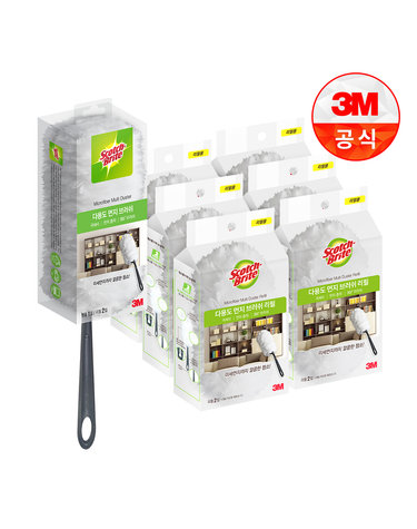 [3M]뉴 다용도 먼지떨이/브러쉬 핸들 + 리필 14입