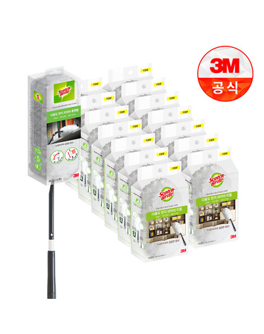 [3M]뉴 다용도 먼지떨이/브러쉬 롱핸들 + 리필 30입