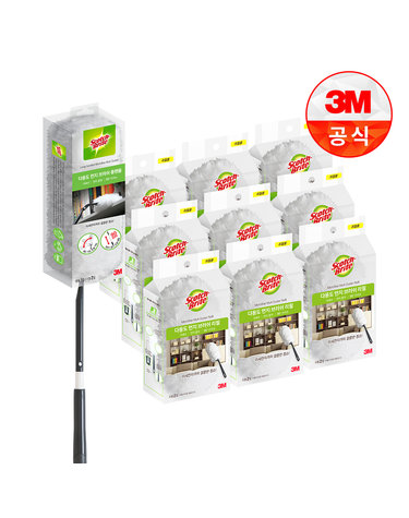 [3M]뉴 다용도 먼지떨이/브러쉬 롱핸들 + 리필 20입