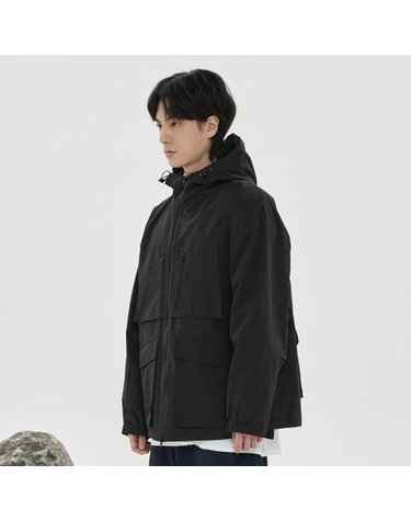 마운틴 윈드브레이커 자켓(블랙)