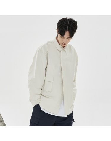 엔피씨 멀티 포켓 셔츠(에크루)