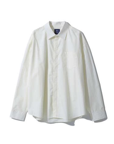 HIDDEN BUTTON SHIRTS (ECRU)