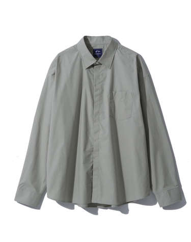 HIDDEN BUTTON SHIRTS (FADE GREEN)