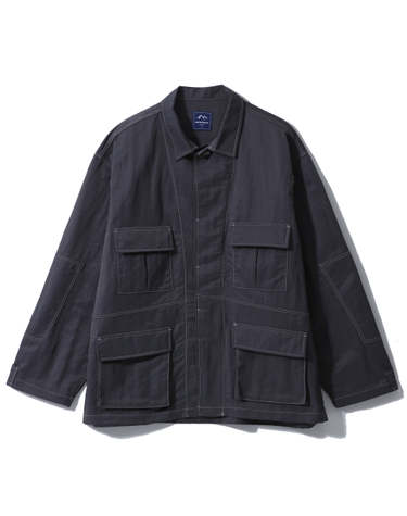 HEAVY NYLON JACKET (GREY)