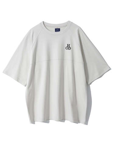 BIO WASHED COTTON CUTTING HALF SLEEVE (DUSTY MILK)