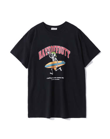 [2022 restock] SURFING TRIP T-SHITS (BLACK)