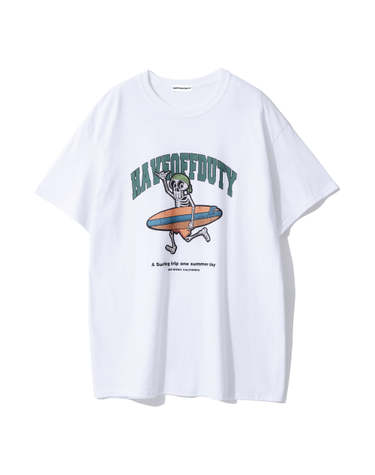 [2022 restock] SURFING TRIP T-SHITS (WHITE)