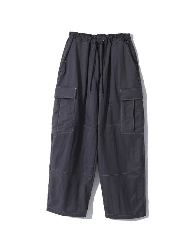 해브오프듀티 HEAVY NYLON PANTS (GREY) 착용컷