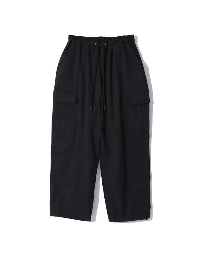 해브오프듀티 BIO WASHED COTTON B.D.U PANTS (BLACK) 착용컷