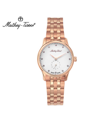 메티티솟 Mathey-Tissot 여성 메탈밴드시계 D1886MRI