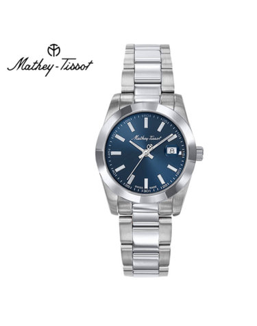 메티티솟 Mathey-Tissot 여성 메탈밴드시계 D450ABU
