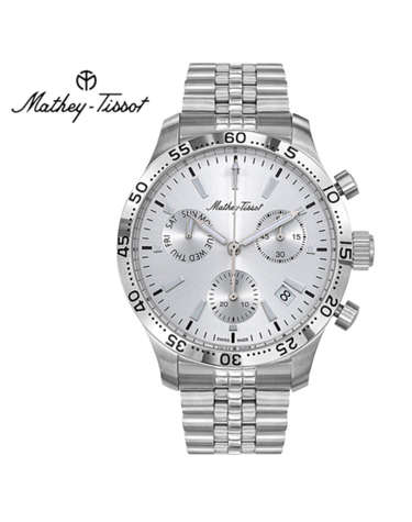 메티티솟 Mathey-Tissot 남성 메탈밴드시계 H1822CHAS