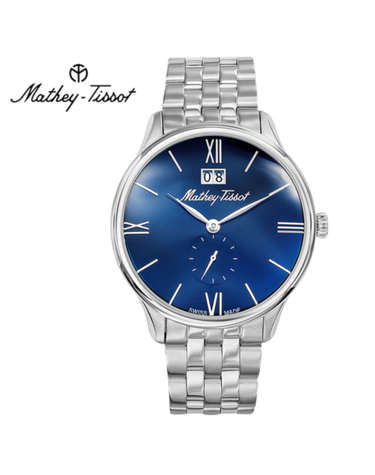 메티티솟 Mathey-Tissot 남성 메탈밴드시계 H1886MABU