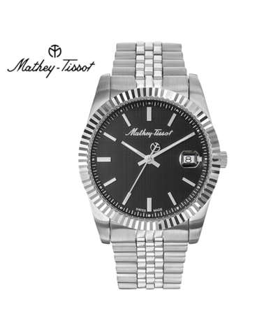 메티티솟 Mathey-Tissot 남성 메탈밴드시계 H810AN